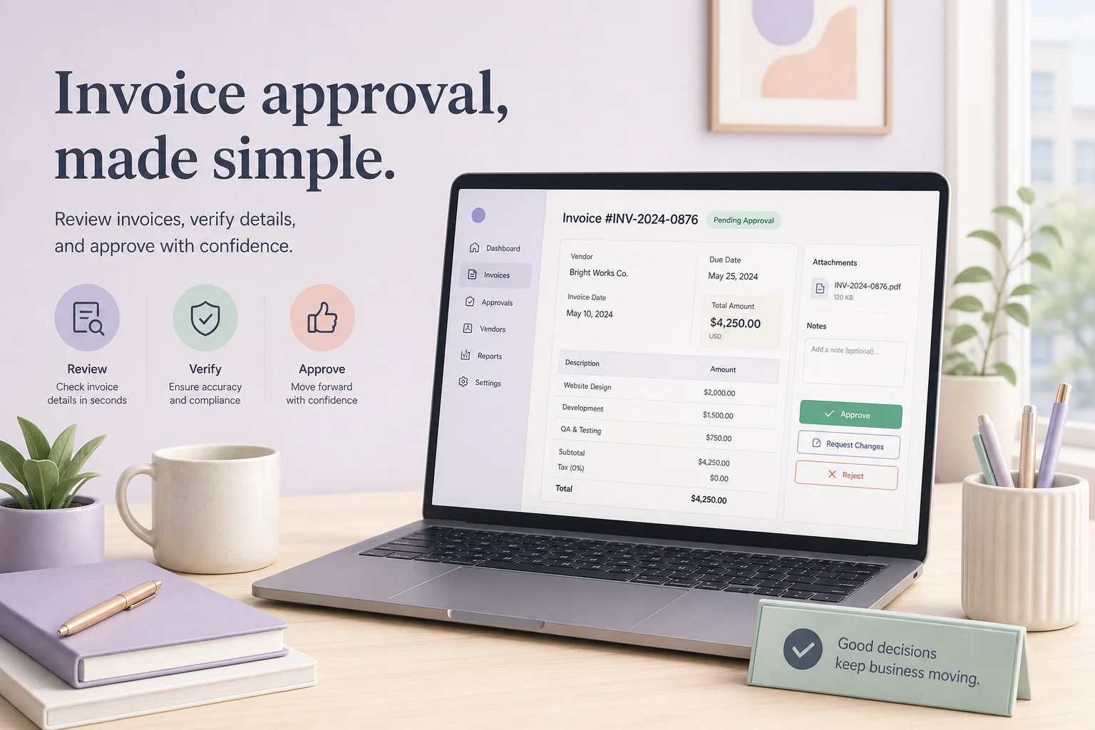 Vendor Invoices in Gmail? Claude AP Review With Approval Gates