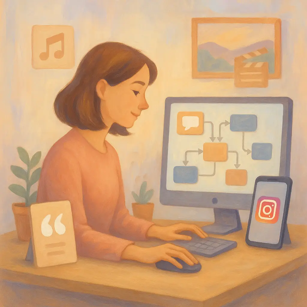 Effortless Inspiration: Automate Quotes and Videos Posting on Instagram with n8n