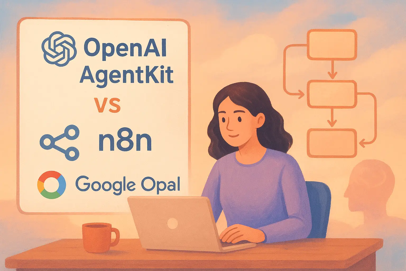 OpenAI AgentKit vs n8n & Google Opal: The Future of AI Automation (2025)